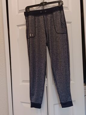 Under Armour Kids/ Womens Grey Heather Jogger Leggings Sweatpants